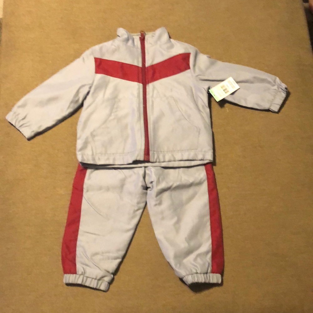 Tough skins infants boys wind suit